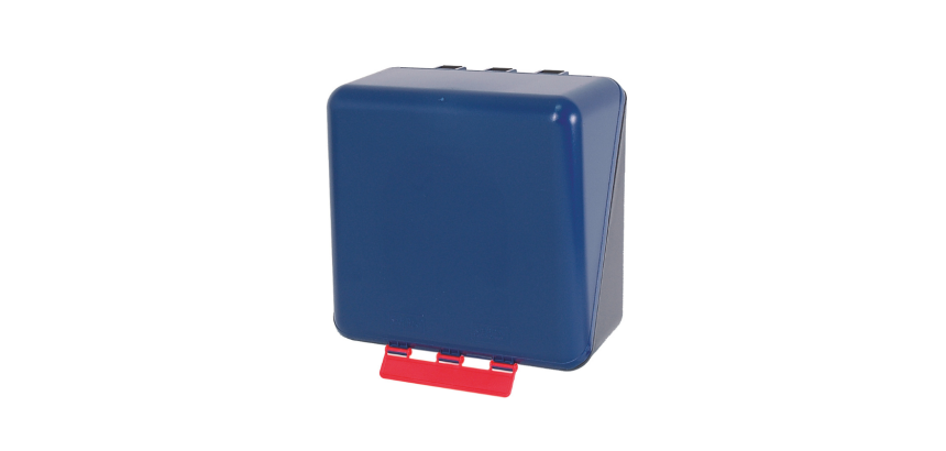 Boîte de rangement EPI personnalisable bleu - Plastique ABS  - Mini
