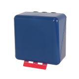 Boîte de rangement EPI neutre coloris bleu - ABS  - Midi