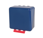 Boîte de rangement EPI personnalisable bleu - Plastique ABS  - Midi