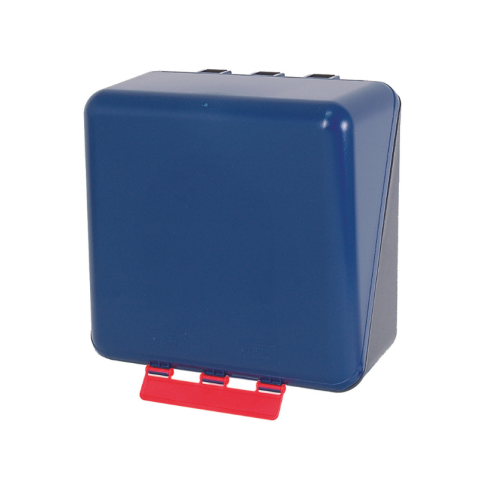 Boîte de rangement EPI personnalisable bleu - Plastique ABS  - Midi