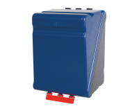 Boîte de rangement EPI personnalisable bleu - Plastique ABS  - Maxi