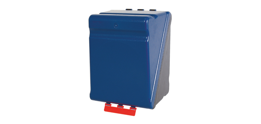 Boîte de rangement EPI personnalisable bleu - Plastique ABS  - Maxi