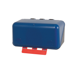 Boîte de rangement EPI personnalisable bleu - Plastique ABS  - Mini