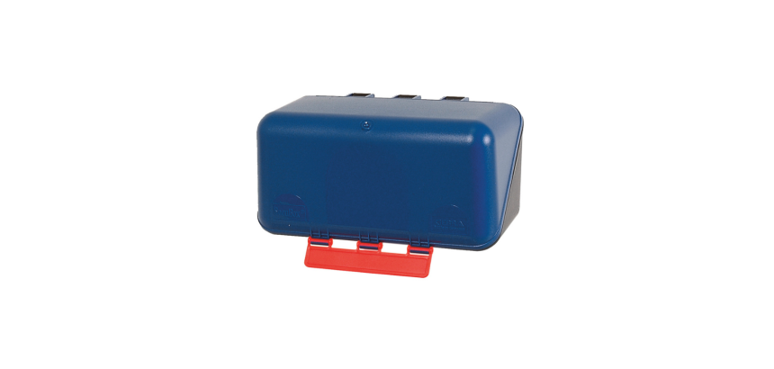 Boîte de rangement EPI personnalisable bleu - Plastique ABS  - Mini