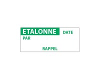 Étiquettes remplissables - ÉTALONNE - 38x16 mm - 350 ex