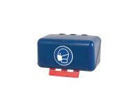 Boîte de rangement EPI - Protections Respiratoires - Plastique ABS  - Bleu - Mini