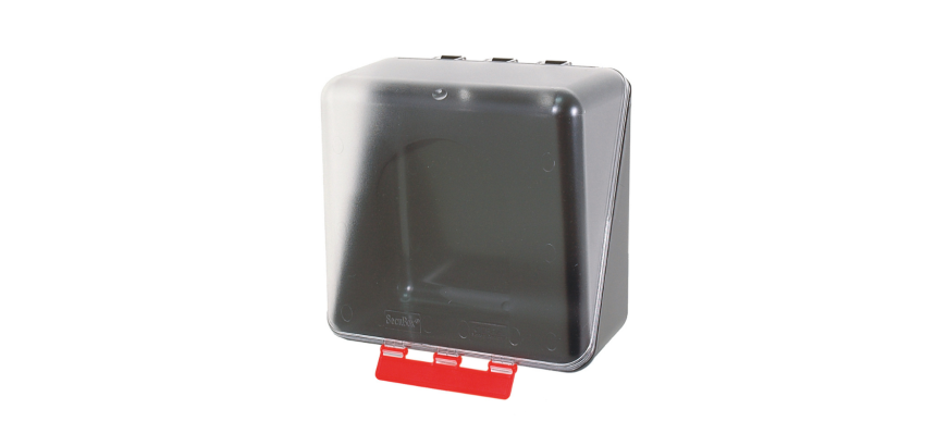 Boîte de rangement neutre transparente – ABS – Stockage pro  - Maxi