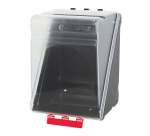 Boîte de rangement neutre transparente – ABS – Stockage pro  - Maxi