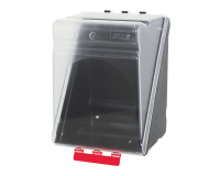 Boîte de rangement neutre transparente – ABS – Stockage pro  - Maxi