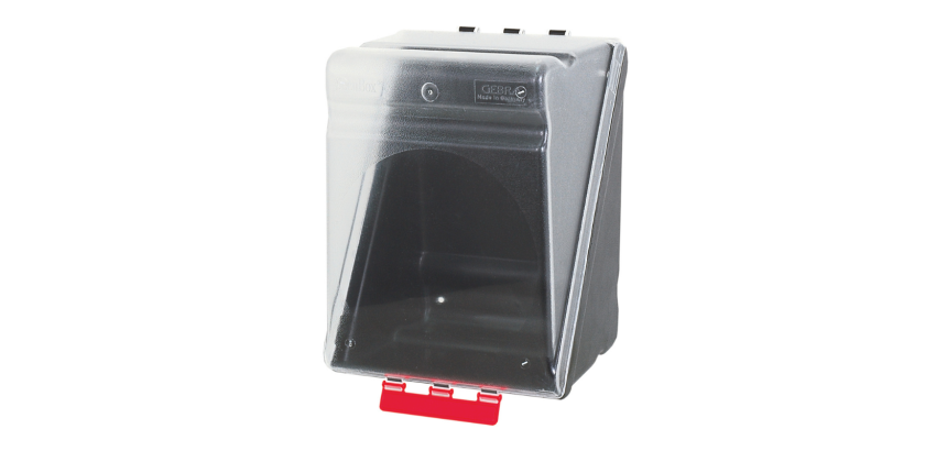 Boîte de rangement neutre transparente – ABS – Stockage pro  - Maxi