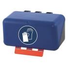Boîte de rangement - Gants protection - Bleue/Transparente  - Bleu - Mini