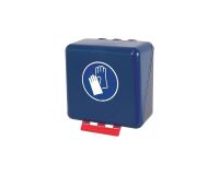 Boîte de rangement - Gants protection - Bleue/Transparente  - Bleu - Midi