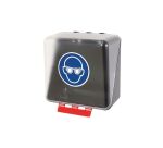 Boîte de rangement EPI pour Protections Oculaires - ABS  - Bleu - Maxi