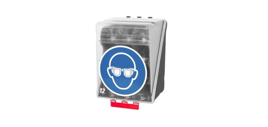 Boîte de rangement EPI pour Protections Oculaires - ABS