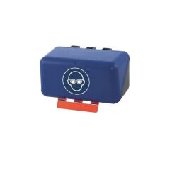 Boîte de rangement EPI pour Protections Oculaires - ABS  - Bleu - Mini