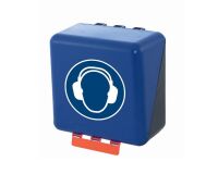 Boîte de rangement EPI pour Protections auditives - ABS  - Bleu - Midi