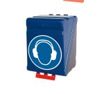 Boîte de rangement EPI pour Protections auditives - ABS  - Transparent - Mini
