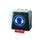 Boîte de rangement EPI pour Protections auditives - ABS  - Bleu - Maxi