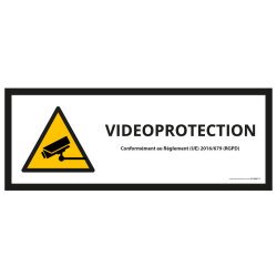 Panneau d'information - Pictogramme de sécurité Vidéo-Protection