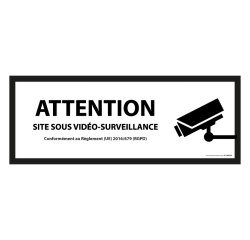 Signalétique de sécurité - Pictogramme Surveillance vidéo