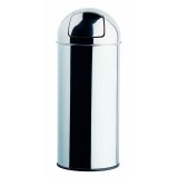 Poubelle à Trappe - Color - 45L -  Acier poudré anti-UV