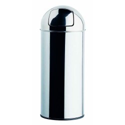 Poubelle à Trappe - Color - 45L -  Acier poudré anti-UV