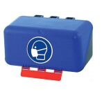 Boîte de rangement EPI - EPIBoite bleue pour protections respiratoires  - Mini