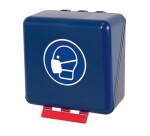Boîte de rangement EPI - EPIBoite bleue pour protections respiratoires  - Mini