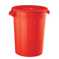 Poubelle collecteur multifonction - 100 L - HACCP - Polyéthylène