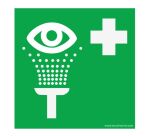 Panneau premiers secours - Lavage oculaire - E011 - ISO 7001
