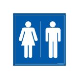 Panneau Toilettes - Homme Femme