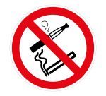 Signalétique d'interdiction - Interdiction de fumer et vapoter