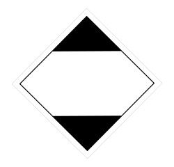 Signalisation de transport normalisée ADR - Quantité limitée LQ11  - 150 x 150 mm - Plaque magnétique