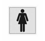 Signalétique d'information WC - Toilettes Femmes - Vinyle Souple ou PVC