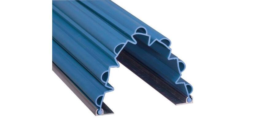 Anti-pince doigts - Système alvéolaire - Thermoplastique SEBS  - Bleu clair - N°2