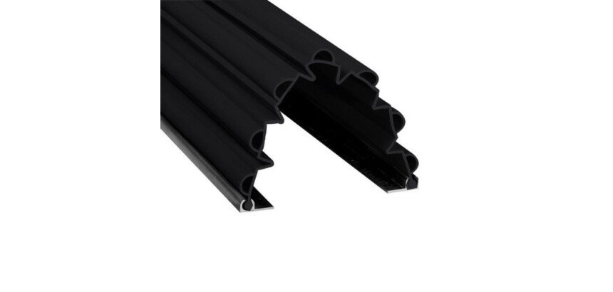 Anti-pince doigts - Système alvéolaire - Thermoplastique SEBS  - Noir - N°1