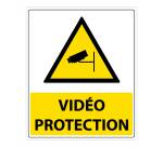 Panneau  Vidéo Protection - 300 x 250 mm