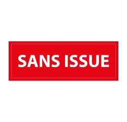 Panneau de signalisation - Pictogramme Sans issue - Rectangulaire