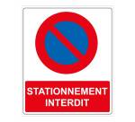 Panneau Sécurité Stationnement interdit