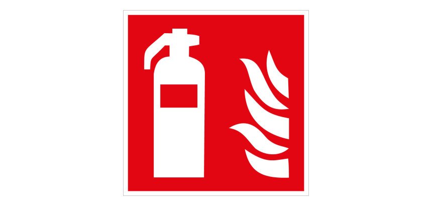 Panneau de signalétique Extincteur incendie - F001 - ISO 7010