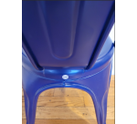 Chaise en fer UHS bleu marine - Reconditionné