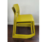 Chaise Vitra Tip Ton jaune - Reconditionné