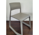 Chaise Vitra Tip Ton Gris Foncé - Reconditionné