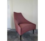 Chauffeuse + Repose pieds Sancal LINZI vieux rose - Reconditionné