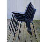 Chaise d'extérieur Gris Anthracite DESIR 9 - Reconditionné