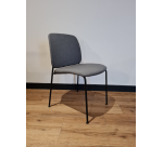 Chaise de réunion Akaba grise DESIR 9 - Reconditionné