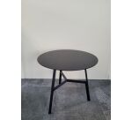 Table basse LINZI ronde noir H45 - Reconditionné