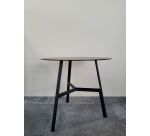 Table basse LINZI ronde noir H45 - Reconditionné