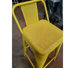 Tabouret haut jaune TOLIX PHILIPPE - Reconditionné