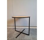 Table basse Viccarbe LINZI bois/noir ronde - Reconditionné